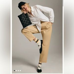 Anthropologie- Lindy Woven Clutch